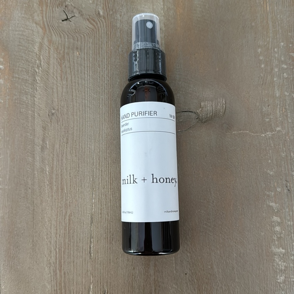 Milk + Honey Lavender Eucalyptus Hand Purifier No. 08 - Brand New - 4.0 FL OZ